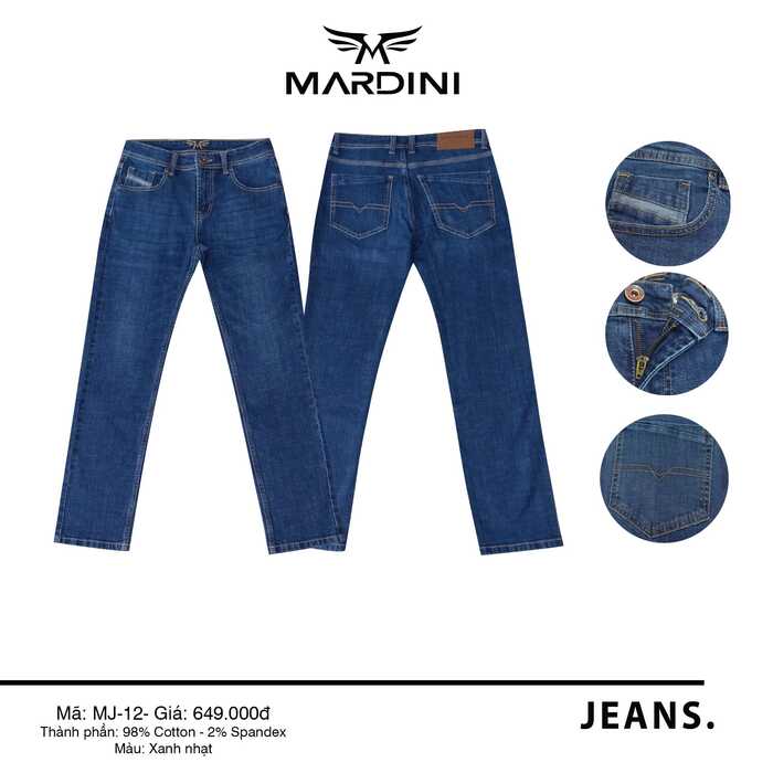 Quần Jean Nam Cao Cấp MJ12 