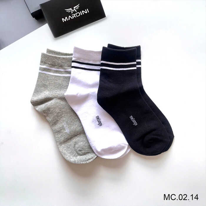 Vớ Nữ Cổ Cao Hoạ Tiết Viền Cổ Chân